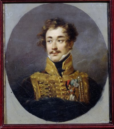 Portrét hraběte Alexandra Olsufjeva (1790-1853). (Portrét hraběte Alexandra Olsufjeva). Obraz Alexandra (Alexandra) Molinariho (1772-1831), olej na plátně od Alexander Molinari