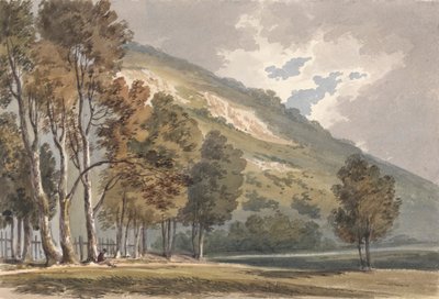 Krajina v Boxhill, Surrey od Alexander Monro