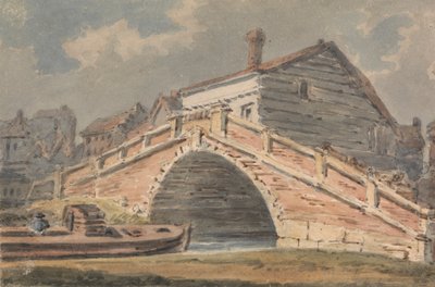 Lewes Bridge, Sussex od Alexander Monro
