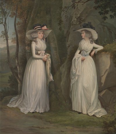 Eleanor a Margaret Rossovy od Alexander Nasmyth