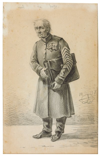 Veterán císařské ruské armády, 1837 od Alexander Orlowski