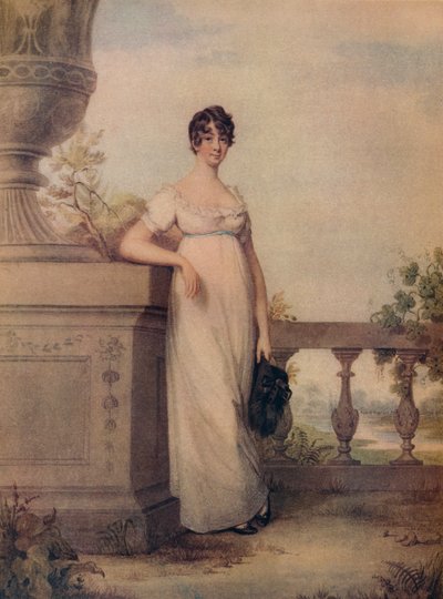 Portrét lady Ducie, c1783-1835, 1919 od Alexander Pope