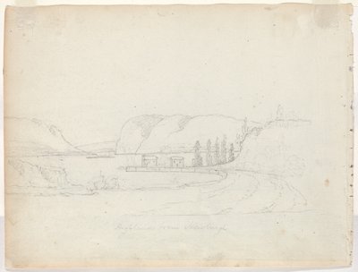 Vysočina z Newburghu [verso] od Alexander Robertson