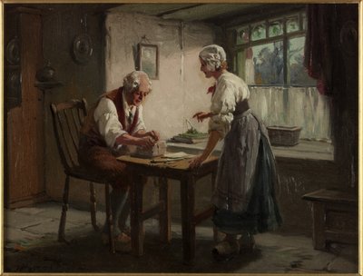 Dárek pro frontu (olej na plátně) od Alexander Rosell