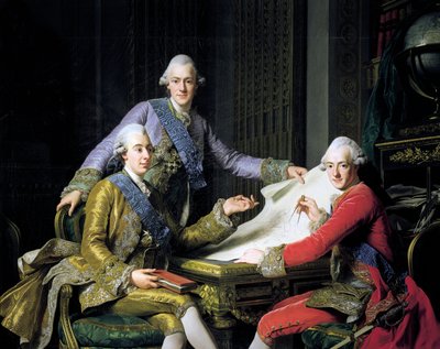Kustaa III, Ruotsi (Tukholma od Alexander Roslin