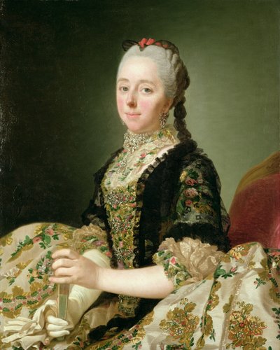 Isabella, hraběnka z Hertfordu, 1765 od Alexander Roslin
