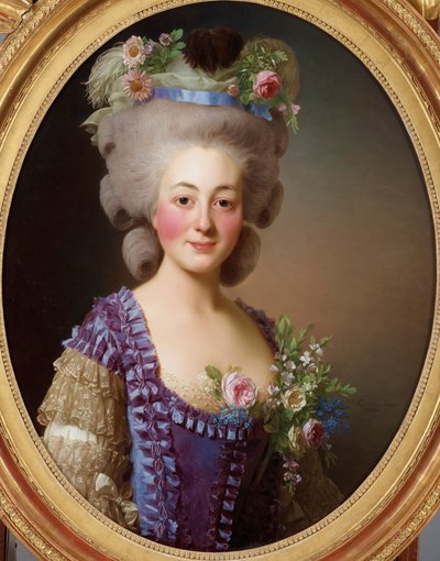Portrét hraběnky de Bavière-Grosberg od Alexander Roslin