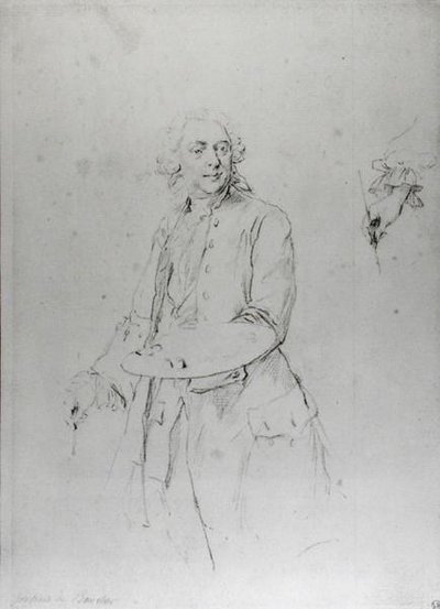 Portrét Francoise Bouchera (1703-70) od Alexander Roslin