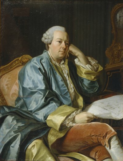 Portrét Ivana Ivanoviče Betskoje 1704-1795, 70. léta 18. století od Alexander Roslin