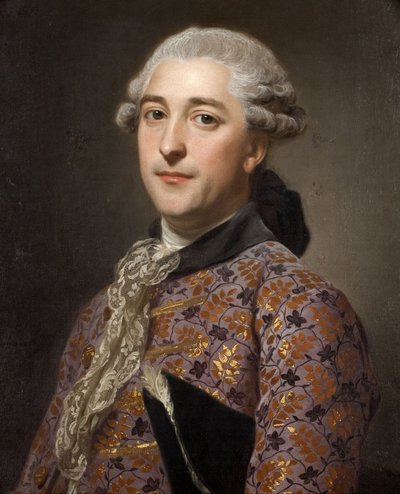 Portrét knížete Vladimíra Borisoviče Golitsyna 1731-1799, 1762 od Alexander Roslin