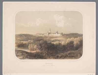 Abdij Rolduc Rolduc, 1. sekce Limburského semináře (název na objektu) Rolduc a jeho okolí (název seriálu) od Alexander Schaepkens