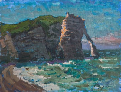 Normandie, Étretat, Studie 2 od Alexander Shandor