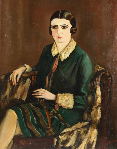 Portrét Lilya Brik 1891-1978, 1921 od Alexander Silins