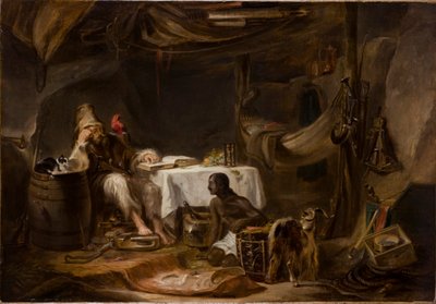 Robinson Crusoe a muž pátek od Alexander Snr Fraser