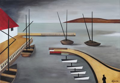 Moderní výhled na přístav od Alexander Trifonov