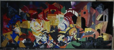 Benátky, 1918 od Alexandra Alexandrowna Exter