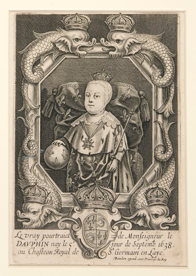 Portrét Ludvíka XIV. jako dauphina (Le vray pourtraiet de Monseigneur le Dauphin od Alexandre Boudan