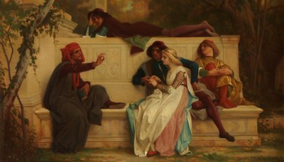 Florentský básník, 1861. od Alexandre Cabanel