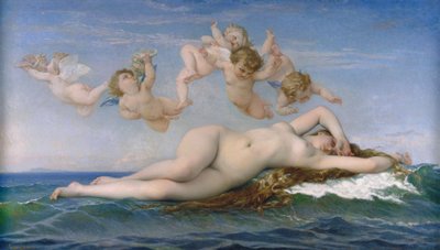 Zrození Venuše od Alexandre Cabanel