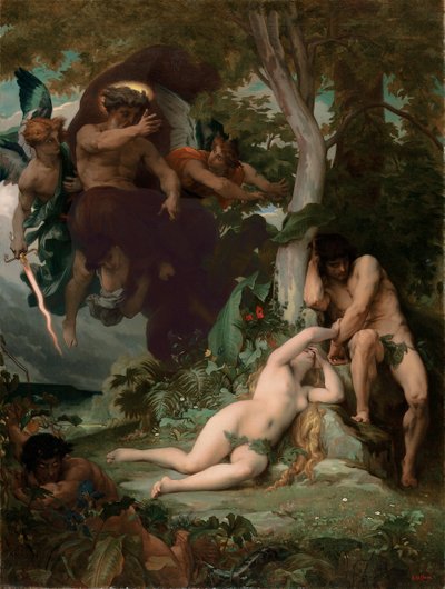 Ztracený ráj, 1867 od Alexandre Cabanel