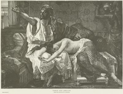 Támar a Abšalóm od Alexandre Cabanel