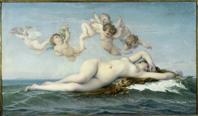Zrození Venuše - olej na plátně od Alexandre Cabanel