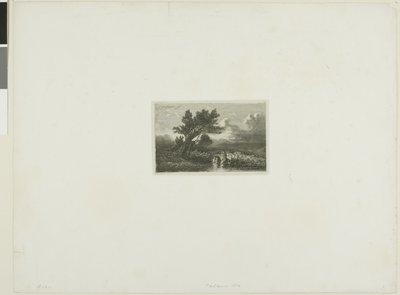 Alpská krajina od Alexandre Calame