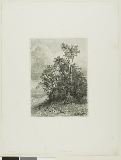 Alpská krajina od Alexandre Calame