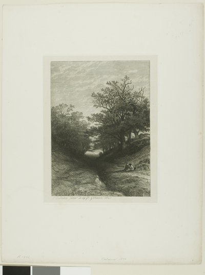 Alpská krajina od Alexandre Calame