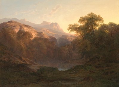 Horská krajina od Alexandre Calame