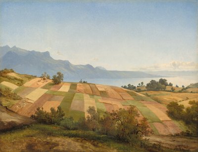 Švýcarská krajina, c. 1830. od Alexandre Calame