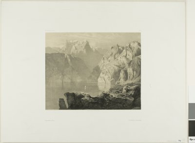 Vierwaldstattersee od Alexandre Calame