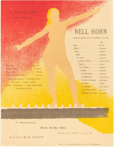 Nell Hornová od Alexandre Charpentier