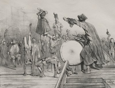 Great Tumbler!, 1830-1831. od Alexandre Gabriel Decamps