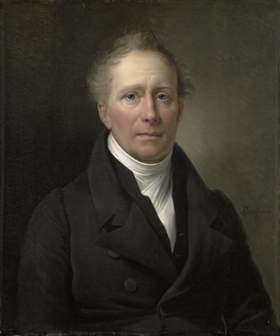 Daniel Francis Schas (1772-1848), člen rady pro obchod a kolonie od roku 1814 do roku 1820 od Alexandre Jean Dubois Drahonet (signed by artist)