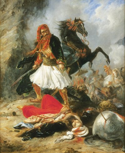 The Giaour, 1826 od Alexandre Marie Colin