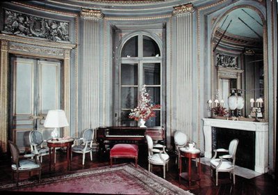 Pohled na salon od Alexandre Theodore Brongniart