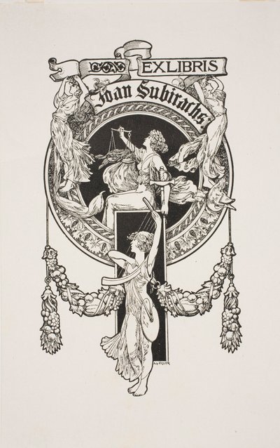 Kniha s tabulkou Joan Subirachs od Alexandre de Riquer