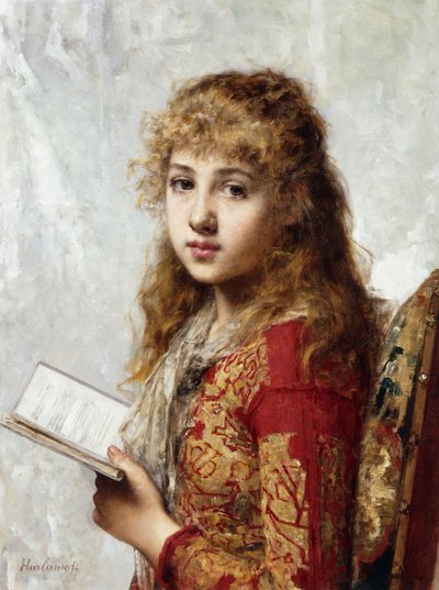 Rozjímání, od Alexei Alexevich Harlamoff