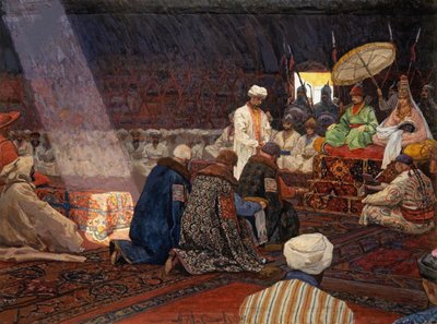 U Zlaté hordy, 1907 od Alexei Fedotovich Maximov