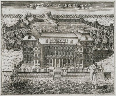 Sídlo prince Alexandra MenshikovaAlexander Danilovič Menshikov, 1717. od Alexei Ivanovich Rostovtsev