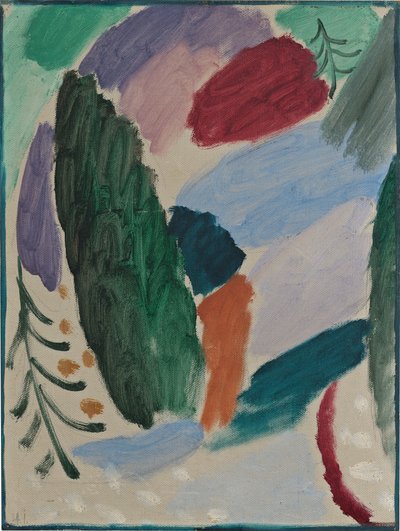 Mrazivý den, 1915. od Alexej von Jawlensky