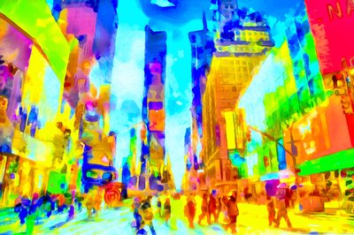 Fluid light, 2020 (smíšená média) od Alexei Makhov