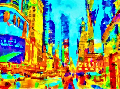 Přízračná scenérie, 2020 (kombinovaná technika) od Alexei Makhov