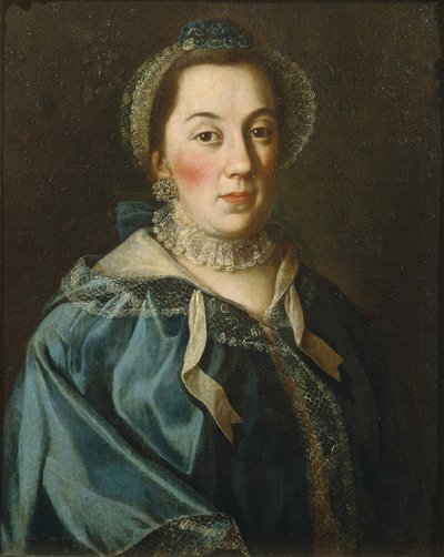 Portrét hraběnky Yelizavety Franzevna Buturliina, 1763 od Alexei Petrovich Antropov