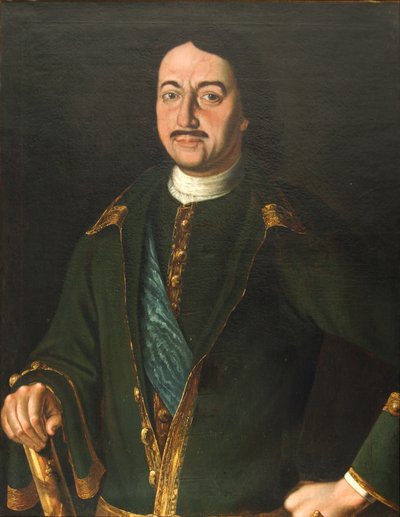 Portrét císaře Petra I. Velikého 1672-1725, 1758 od Alexei Petrovich Antropov