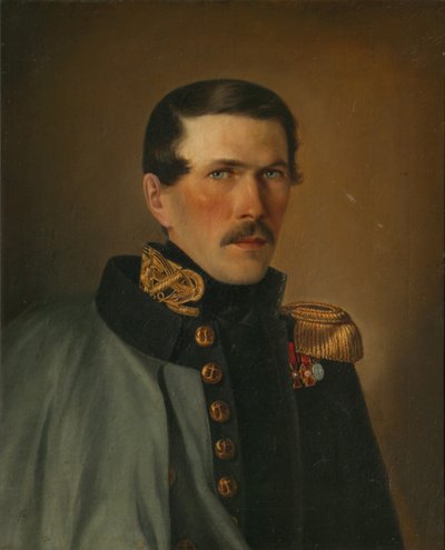 Portrét důstojníka námořní pěchoty od Alexei Vasilyevich Tyranov