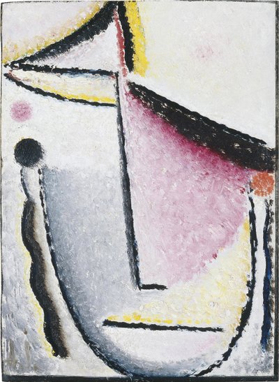 Abstraktní hlava: Zamyšlený, 1929-1930 od Alexej von Jawlensky