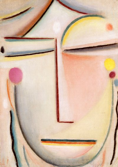 Abstrakt hlavy: Ranní světlo, kolem roku 1920 od Alexej von Jawlensky