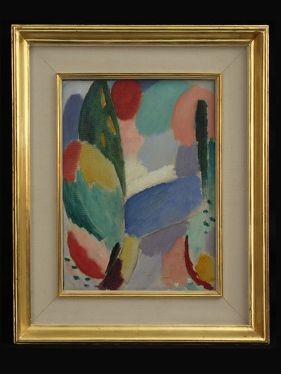 Modrá ulice, 1916 od Alexej von Jawlensky
